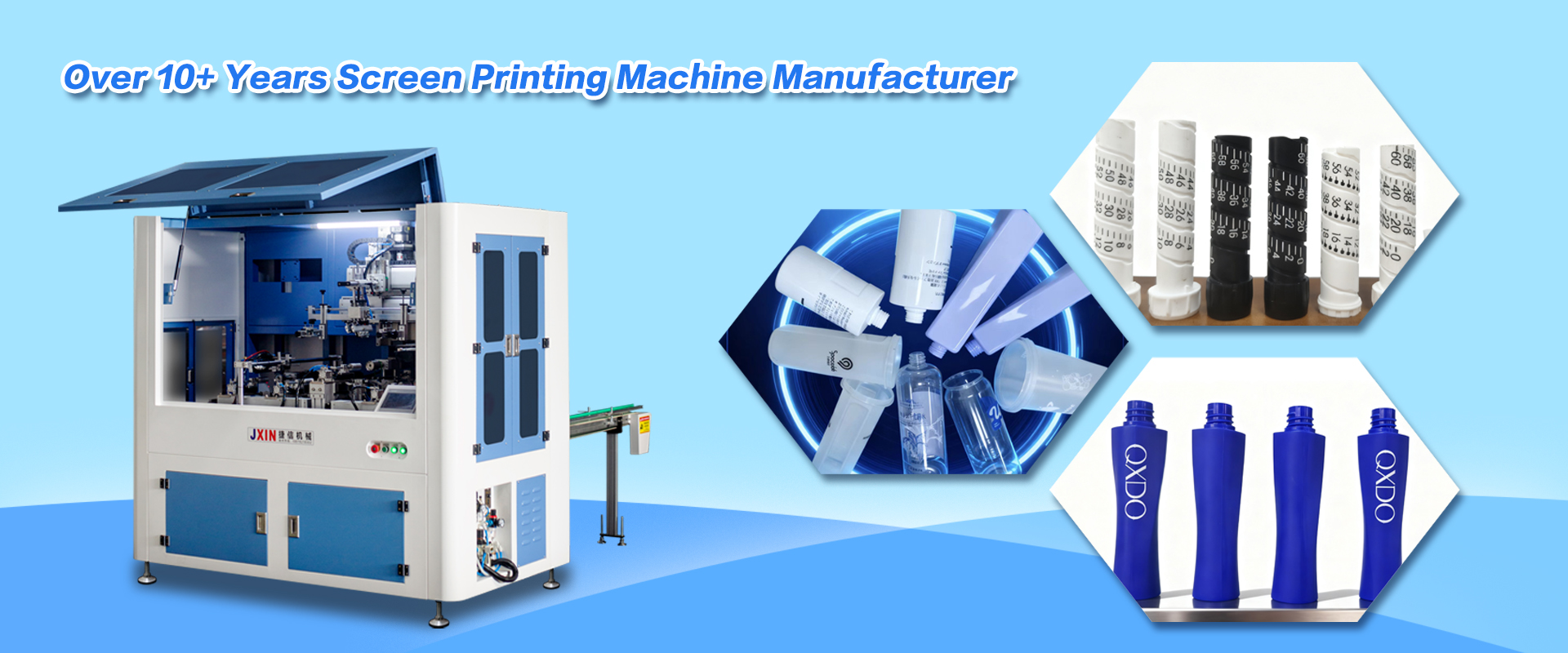Available for varities shape of bottle and containerscreen printing,  is the best seller for the cosmetic, beauty and medical packing screen printing.