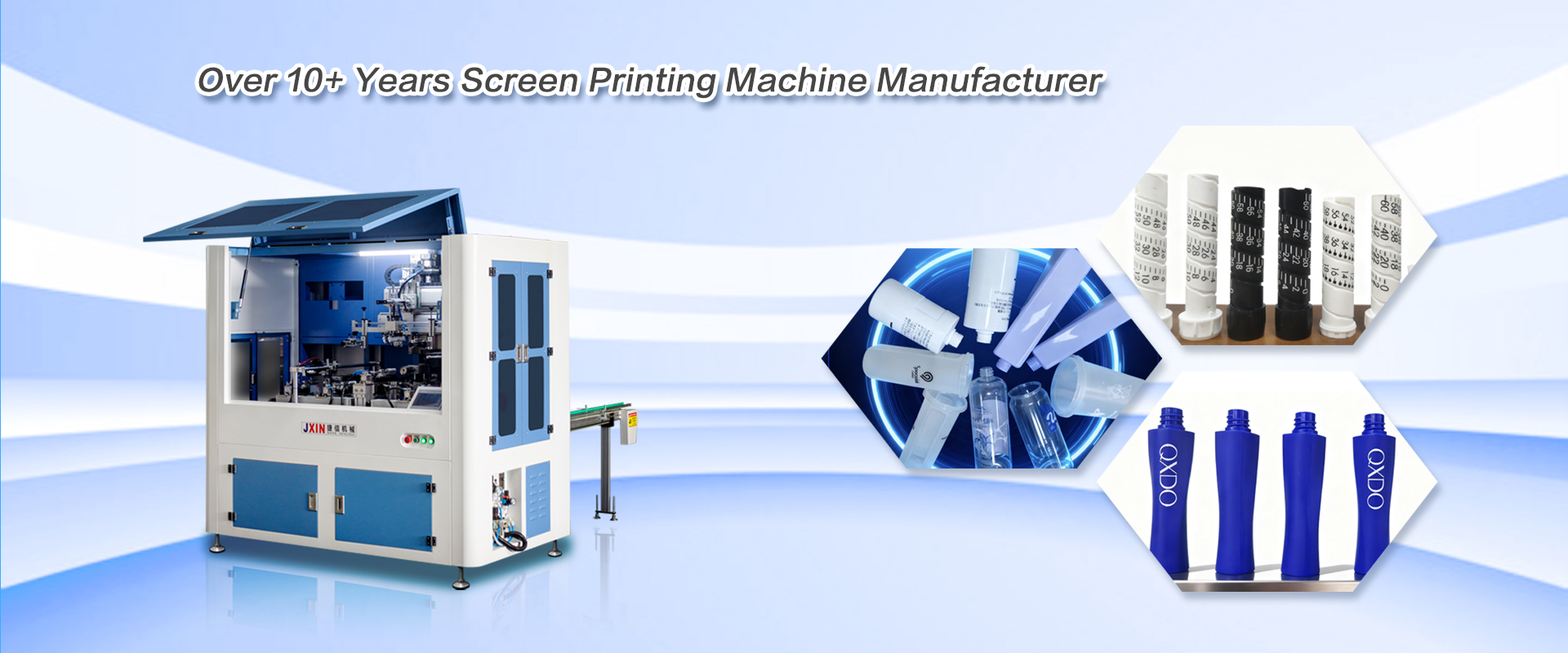 Available for varities shape of bottle and containerscreen printing,  is the best seller for the cosmetic, beauty and medical packing screen printing.