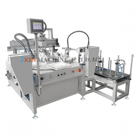 Automatic Loading and Unloading Flat Bed Screen Printing Machine