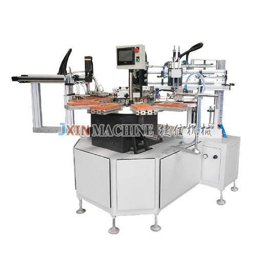Two-color Rotary Flat Bed Screen Printing Machine