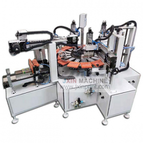 Three-color Automatic Flat Screen Printing Machine