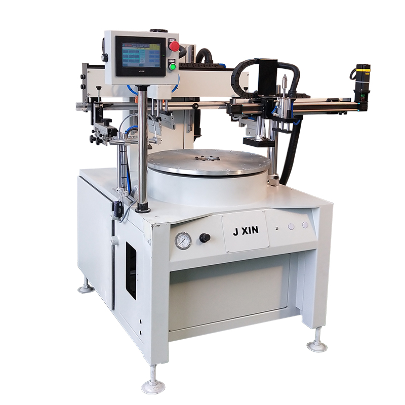 Automatic Screen Printing Machine with Moter Off-unloading