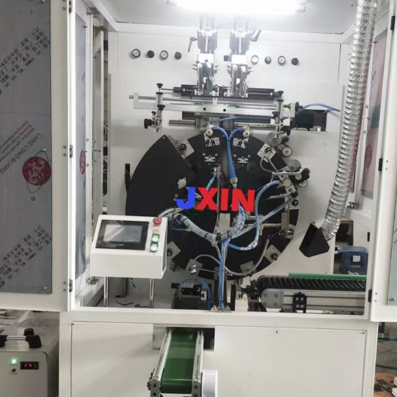2-Color Full Automatic  Screen Printing Machine with UV Curing