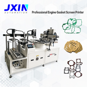 Full Automatic Screen Printing Machine for Soft Gasket in 2PCS/Print